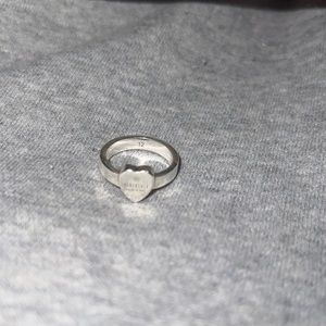Gucci Heart Pendant Ring